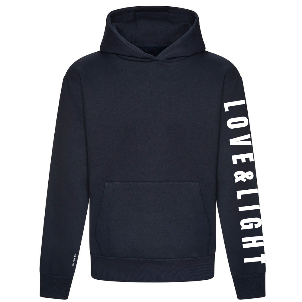 Love & Light Collection | Mental Health Hoodie | Navy