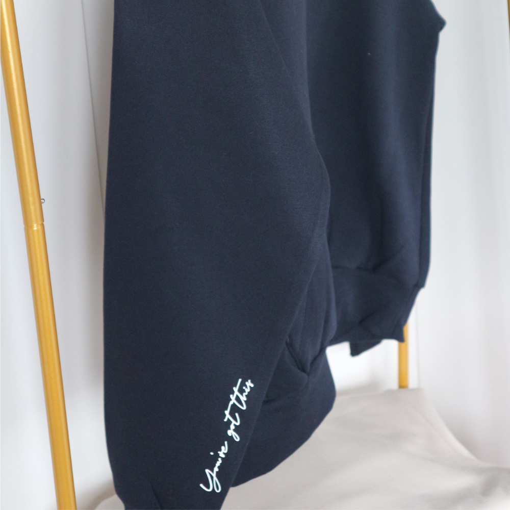 Signature Hoodie | Got Your Six Headspace | Mental Health Hoodie | Navy Blue