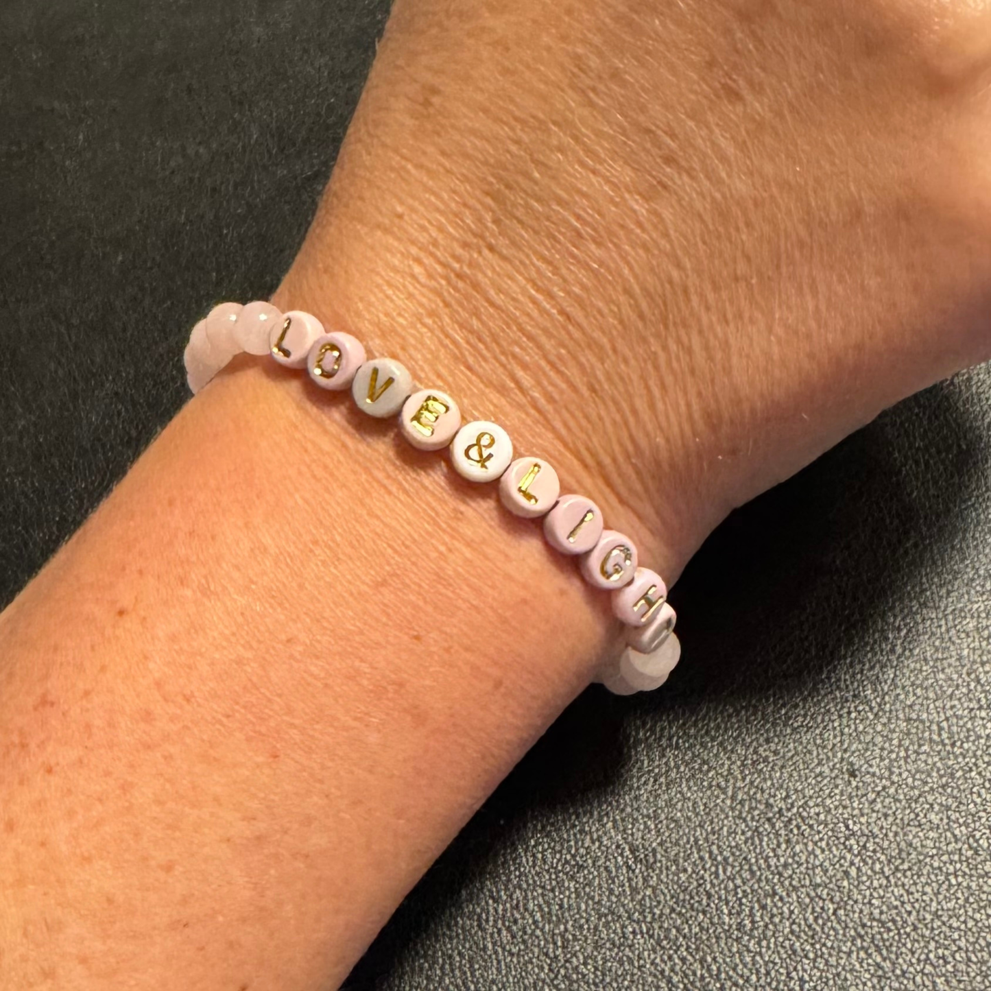 LOVE & LIGHT Multi Pinks Bracelet | Got Your Six BSpoke Bracelets | Multi Pink Bracelet