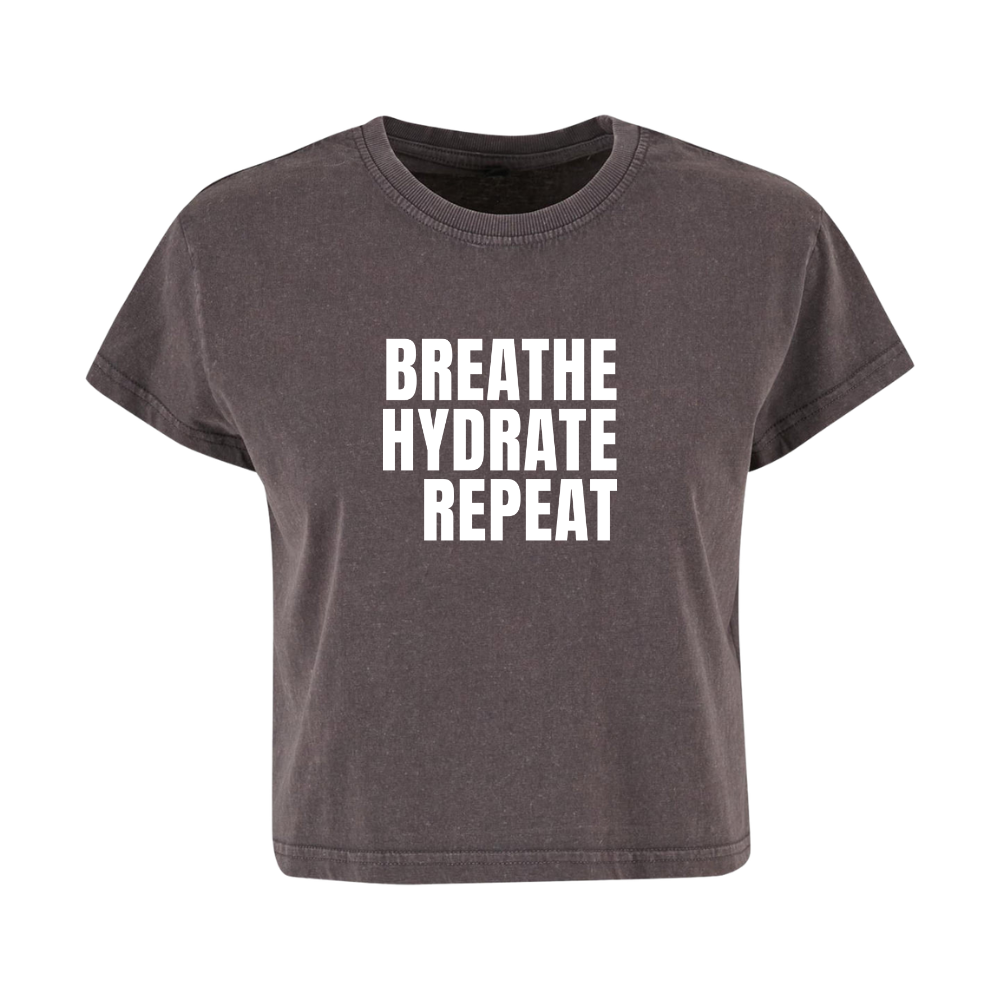 Breathe Hydrate Repeat Range | Vintage Boxy Tee | Magnet