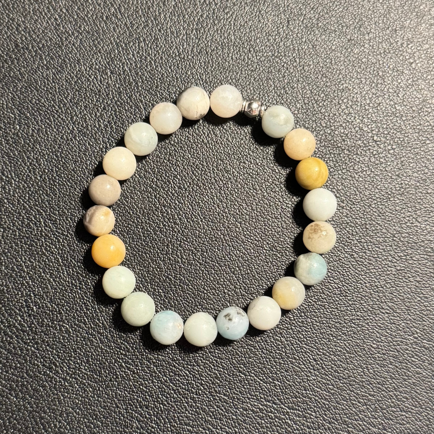 Amazonite Bracelet | Got Your Six BSpoke Bracelet | Pale Multi Bracelet