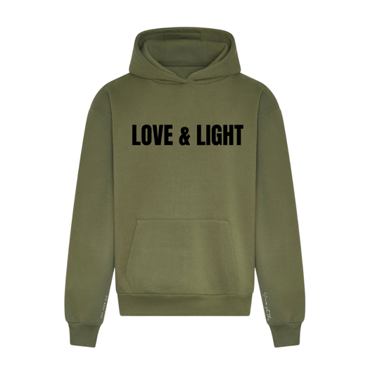 SPECIAL EDITION | Valentines Hoodie | Love & Light | Khaki