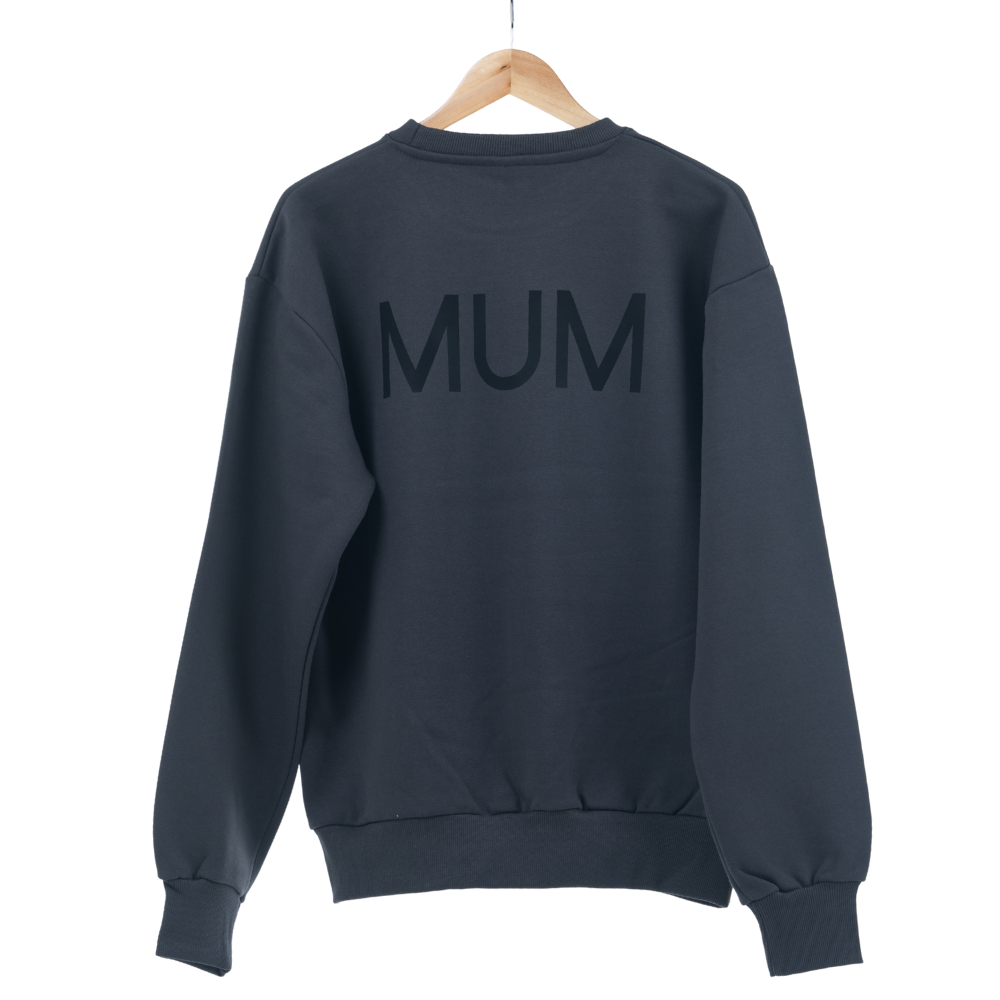 Someone Jumper | Who has got your six? | MUM | Charcoal