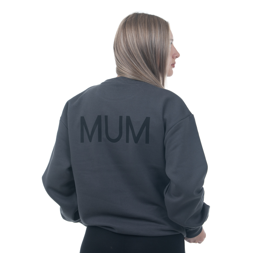 Someone Jumper | Who has got your six? | MUM | Charcoal