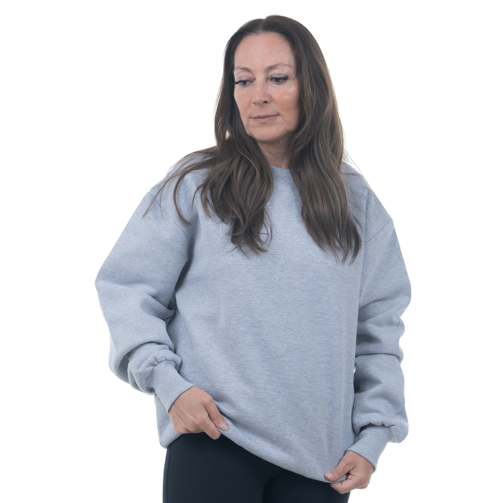 Someone Jumper | Who has got your six? | BESTIE | Light Grey
