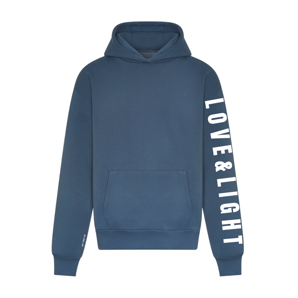 Love & Light Collection | Mental Health Hoodie | Airforce Blue