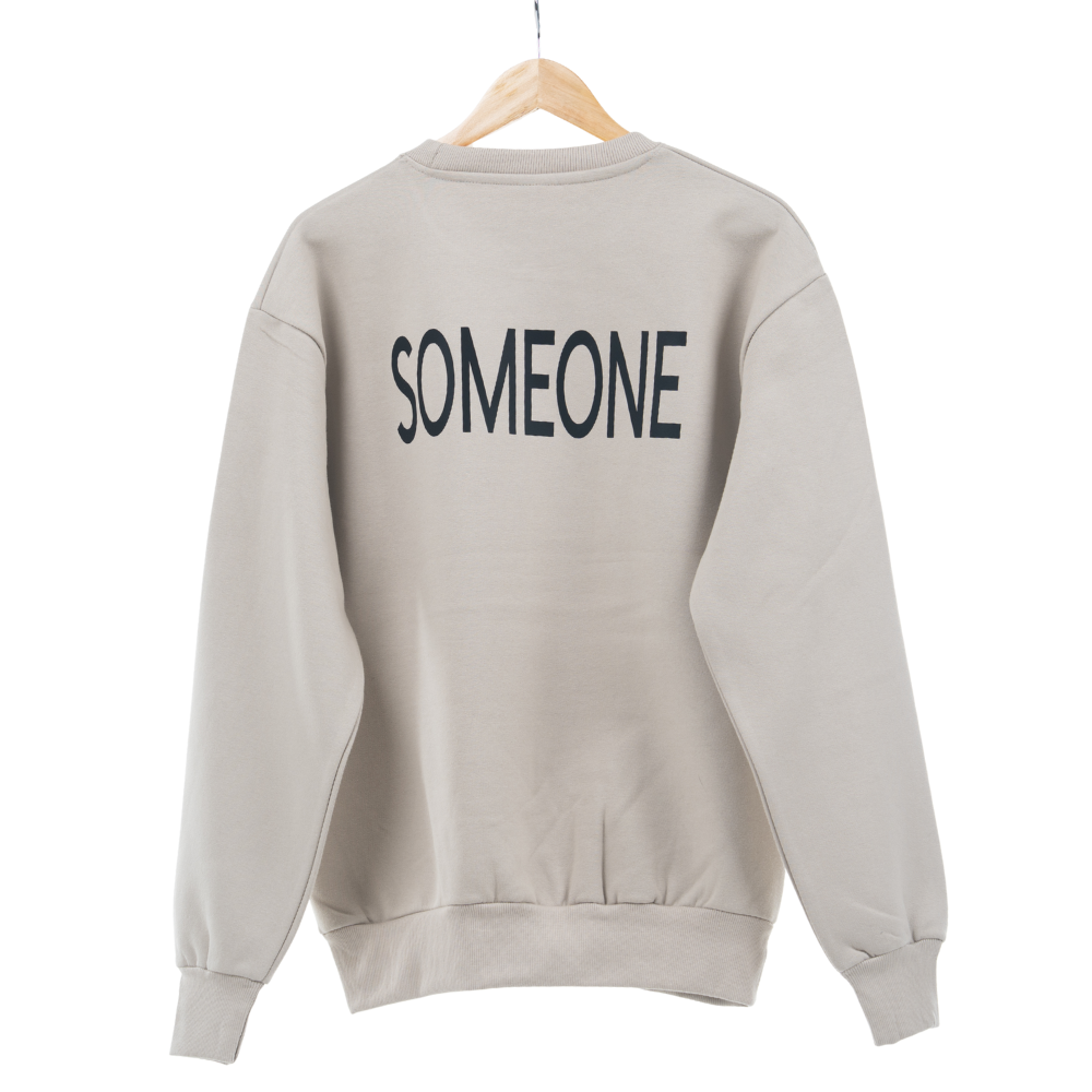 Someone Jumper | Who has got your six? | SOMEONE | Natural Stone