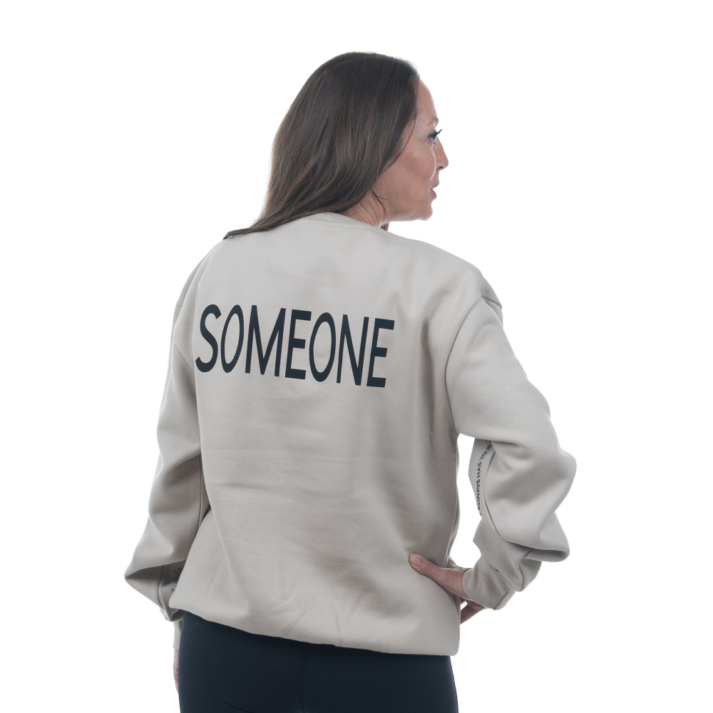 Someone Jumper | Who has got your six? | SOMEONE | Natural Stone
