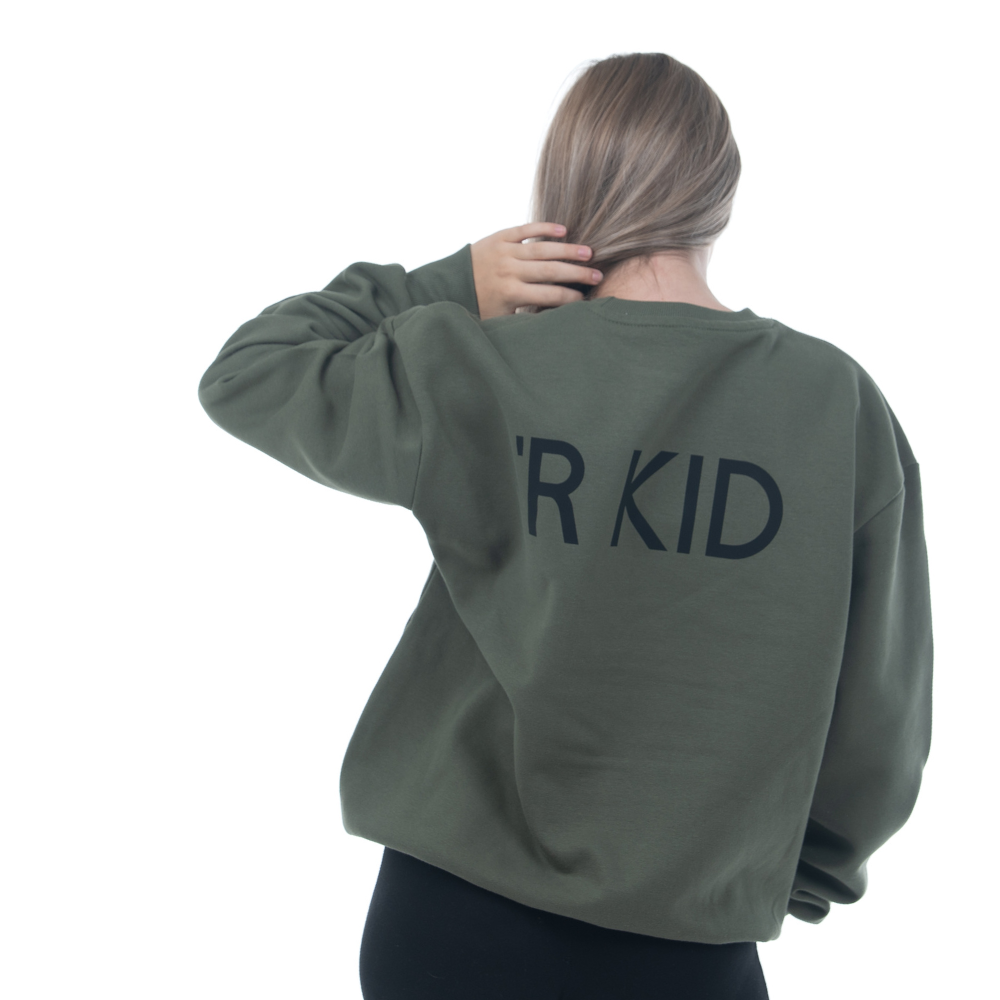 Someone Jumper | Who has got your six? | 'R KID | Khaki
