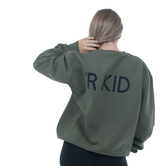 Someone Jumper | Who has got your six? | 'R KID | Khaki