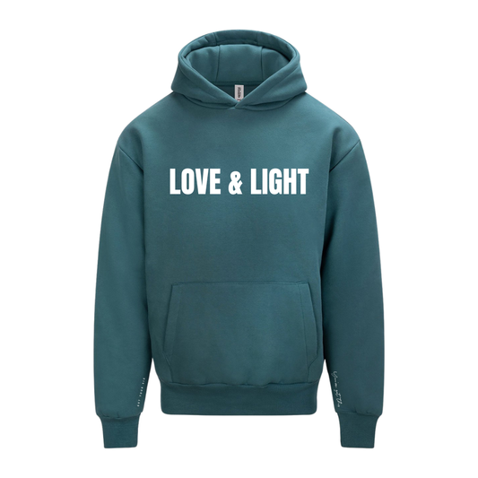 SPECIAL EDITION | Valentines Hoodie | Love & Light | Teal