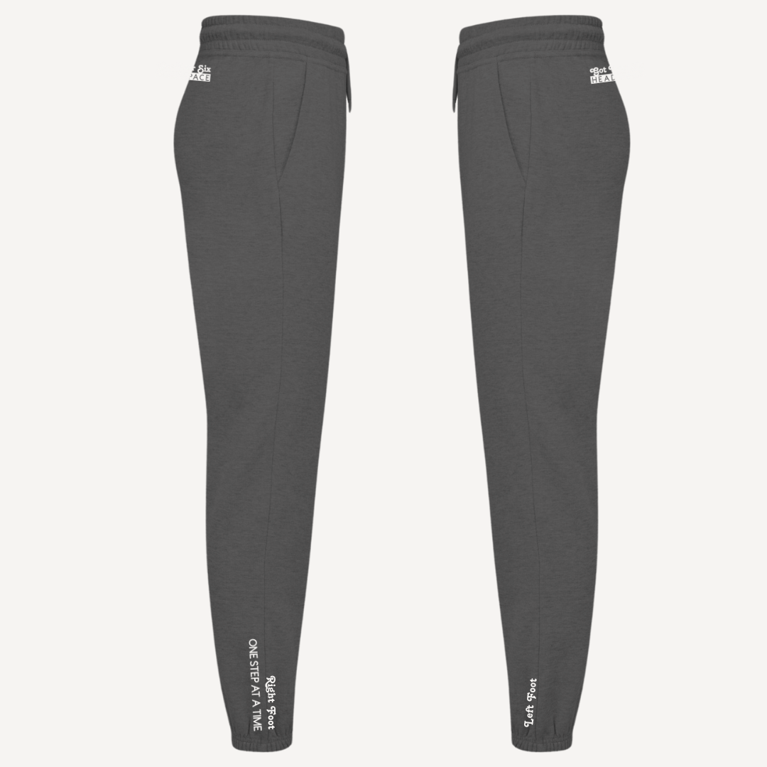 Charcoal Lounge Pants with Pockets | Adult image 4