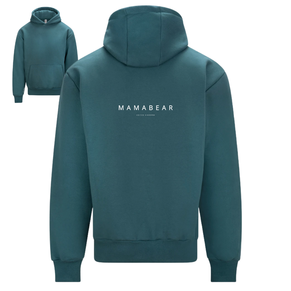 Sentimental Range | Mamabear Hoodie | Teal Mother's Day Hoodie