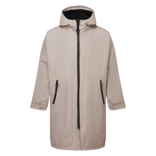 Storyteller Collection | Life Hacks All Weather Robe | Stone and Black