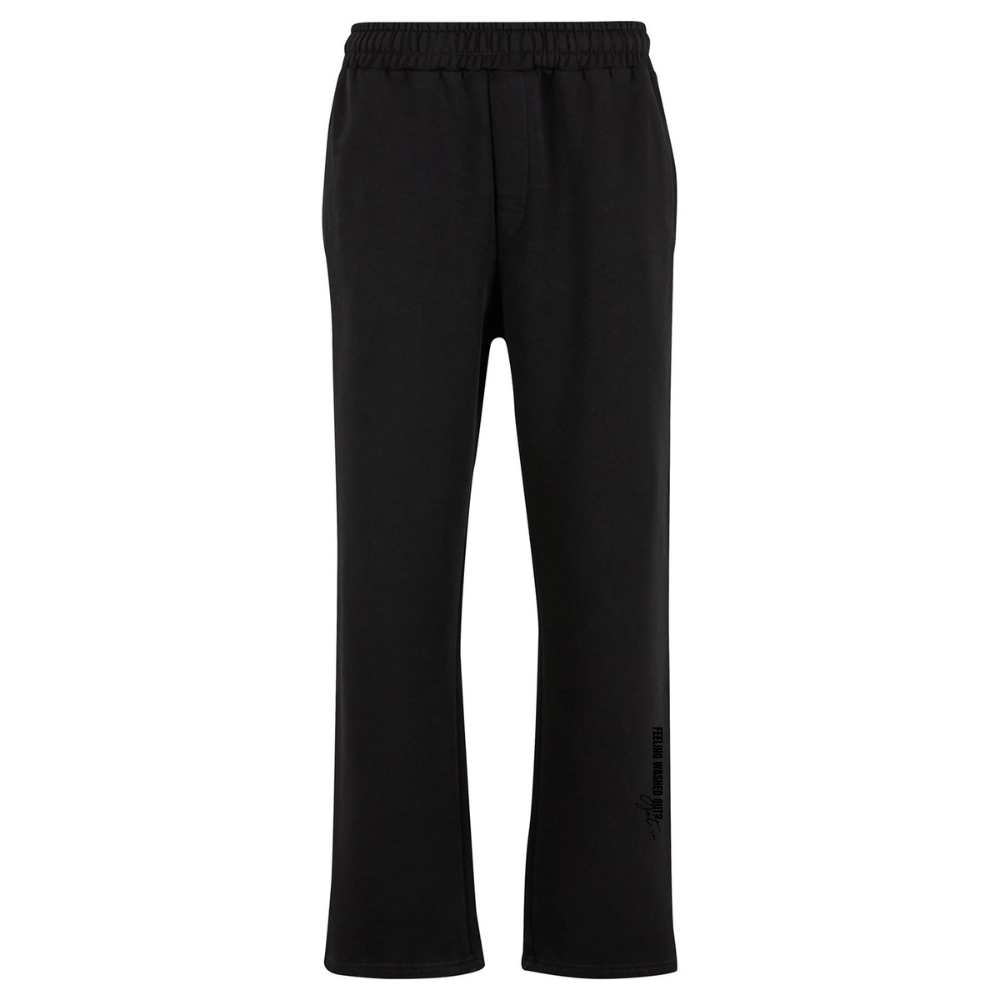 Washed Out Range | Vintage Straight Leg Joggers | Black