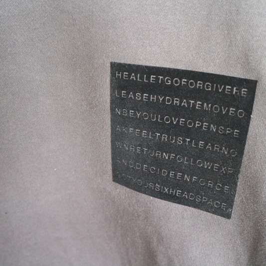 Selfies Hoodie | Got Your Six Headspace | Mental Health Hoodie | Charcoal