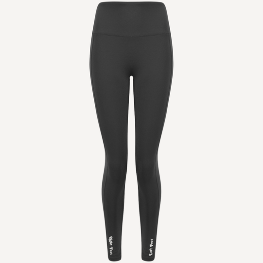 Charcoal Fitted Leggings with Pocket | Adult Leggings