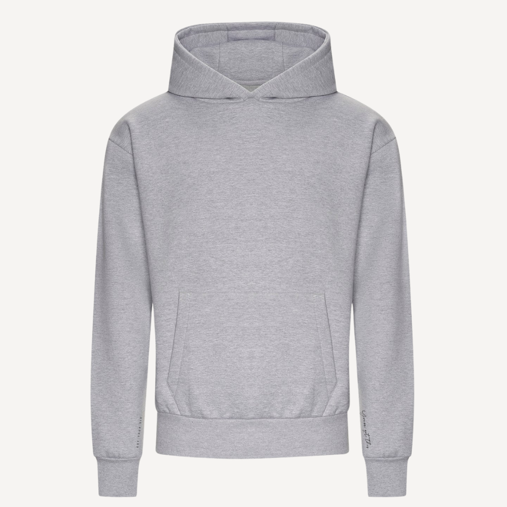 Strength Collection | Breathe Hydrate Repeat Hoodie | Grey