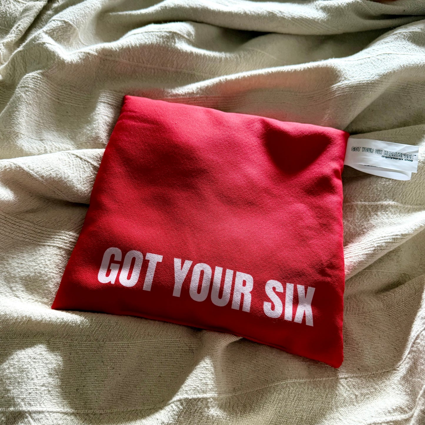 HEARTSPACE | Weighted Heartspace Bag | Soft Red