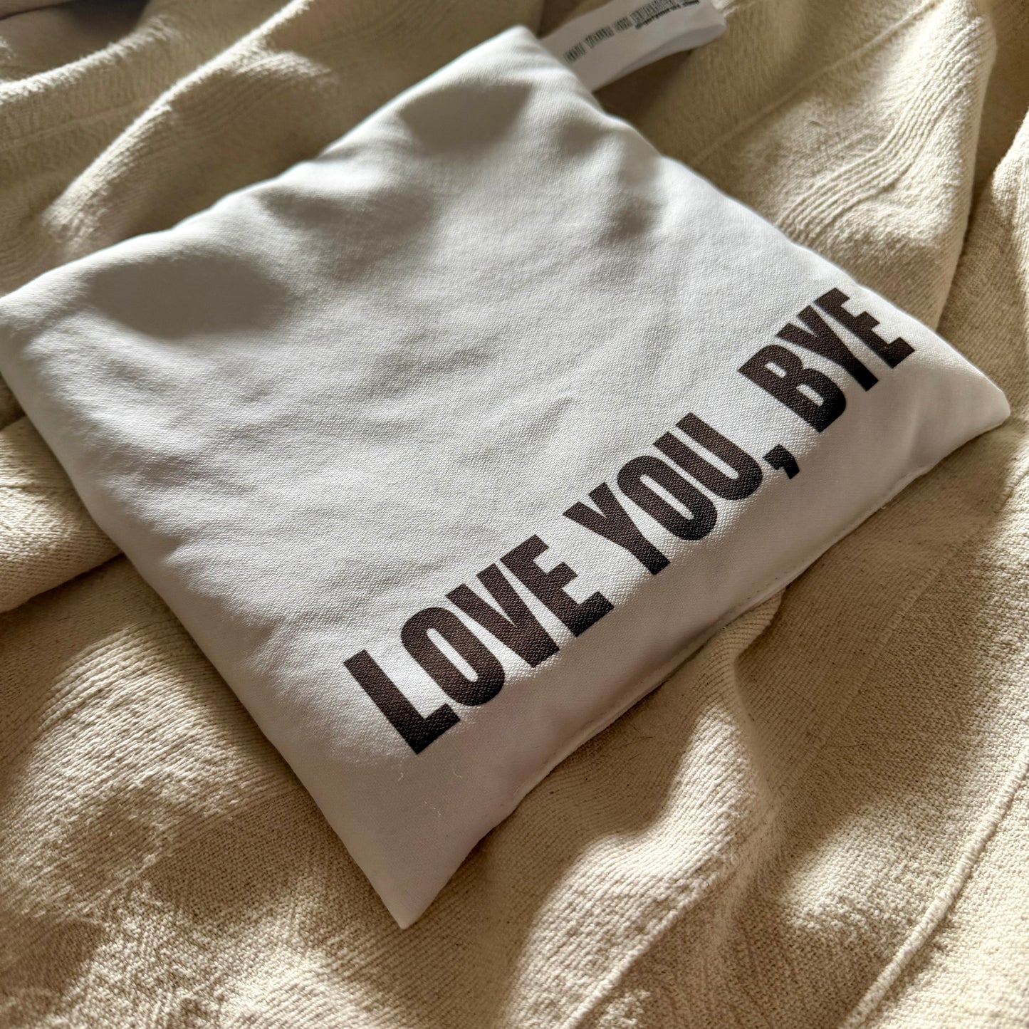 HEARTSPACE | Weighted Heartspace Bag | White