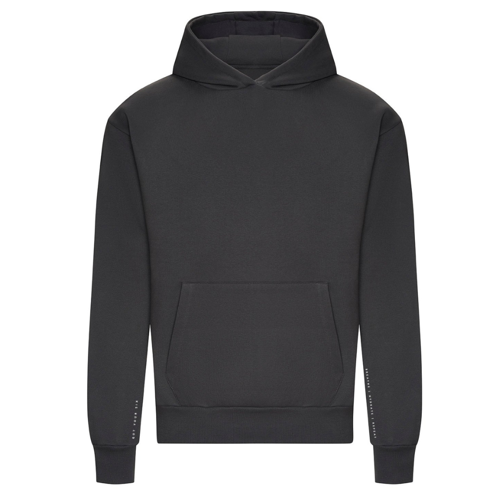 Storyteller Hoodie | Life Hacks Hoodie | Unisex Oversized Hoodie | Charcoal