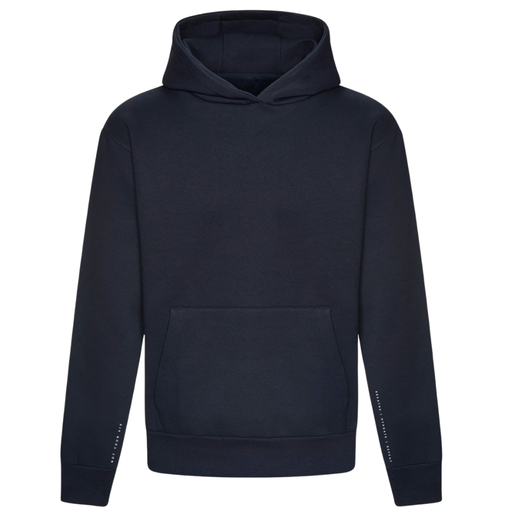Storyteller Hoodie | Life Hacks Hoodie | Unisex Oversized Hoodie | Navy