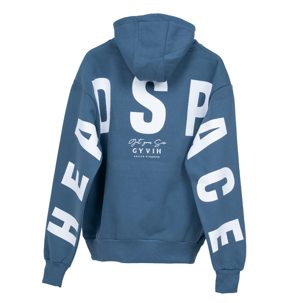 Signature Hoodie | Got Your Six Headspace | Mental Health Hoodie | Airforce Blue