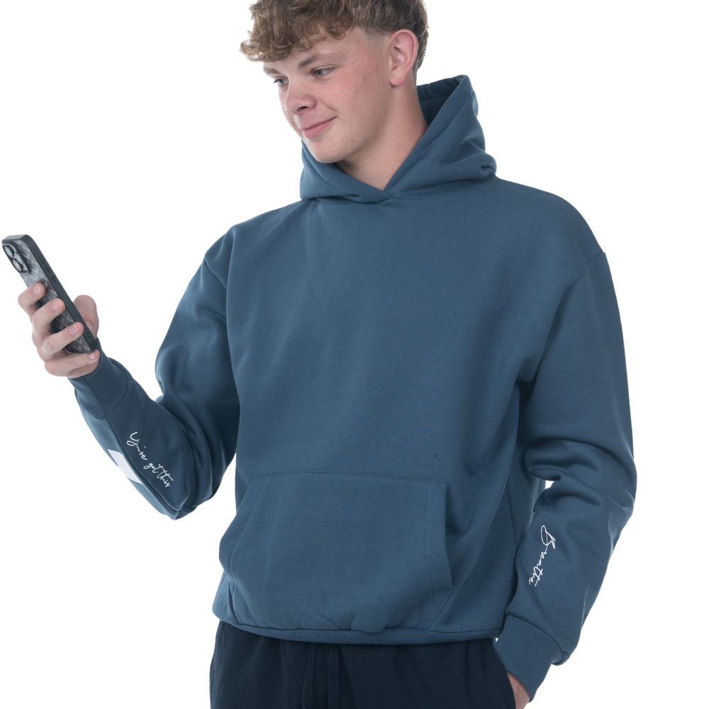 Signature Hoodie | Got Your Six Headspace | Mental Health Hoodie | Airforce Blue