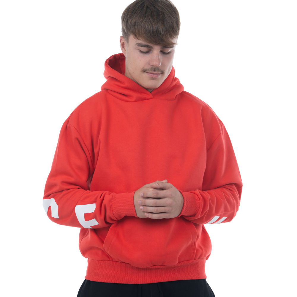 Signature Hoodie | Get Your Six Headspace | Mental Health Hoodie | Soft Red