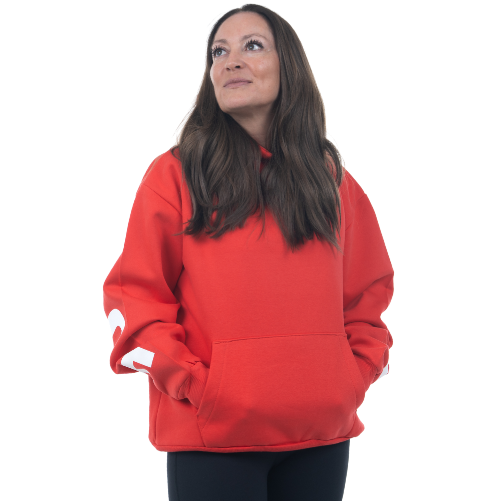 Signature Hoodie | Get Your Six Headspace | Mental Health Hoodie | Soft Red