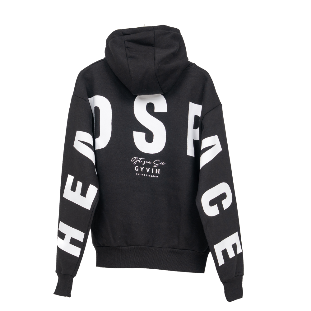 Signature Hoodie | Got Your Six Headspace | Mental Health Hoodie | Black