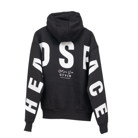 Signature Hoodie | Got Your Six Headspace | Mental Health Hoodie | Black
