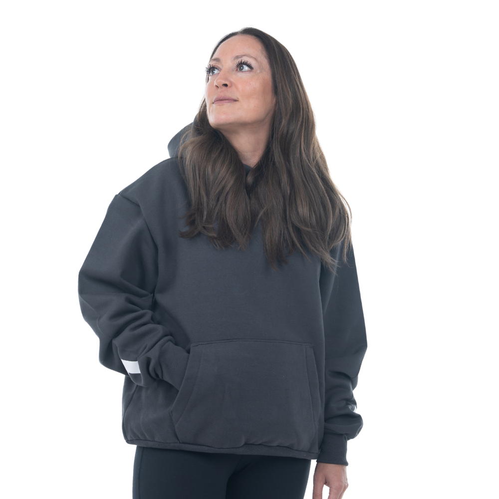 Signature Hoodie | Got Your Six Headspace | Mental Health Hoodie | Charcoal