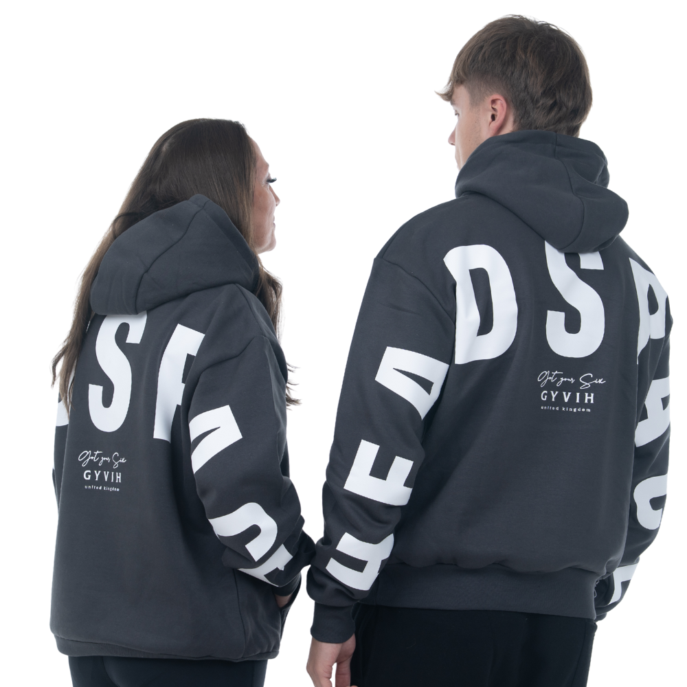 Signature Hoodie | Got Your Six Headspace | Mental Health Hoodie | Charcoal