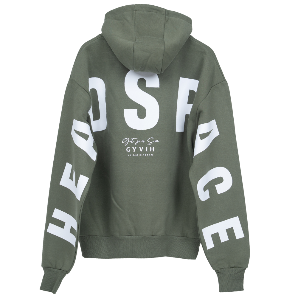 Signature Hoodie | Got Your Six Headspace | Mental Health Hoodie | Khaki
