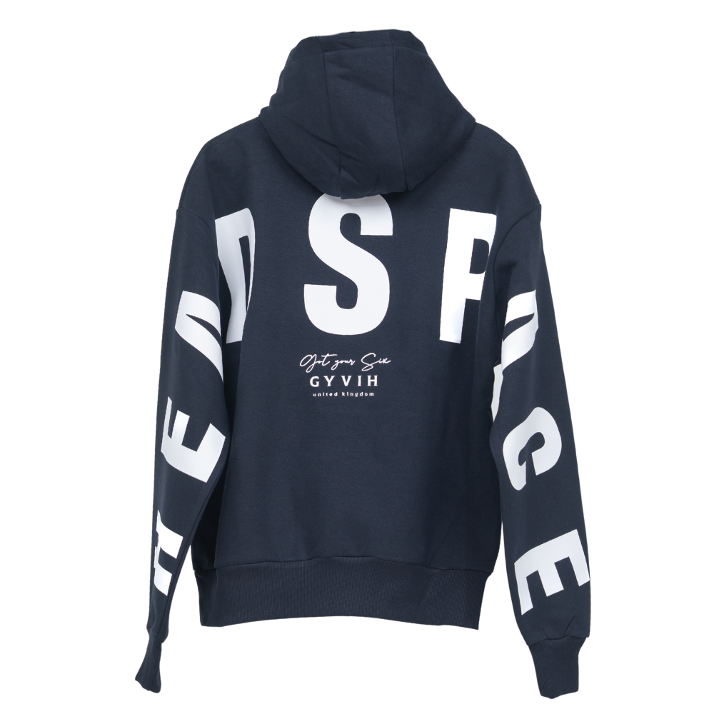 Signature Hoodie | Got Your Six Headspace | Mental Health Hoodie | Navy Blue