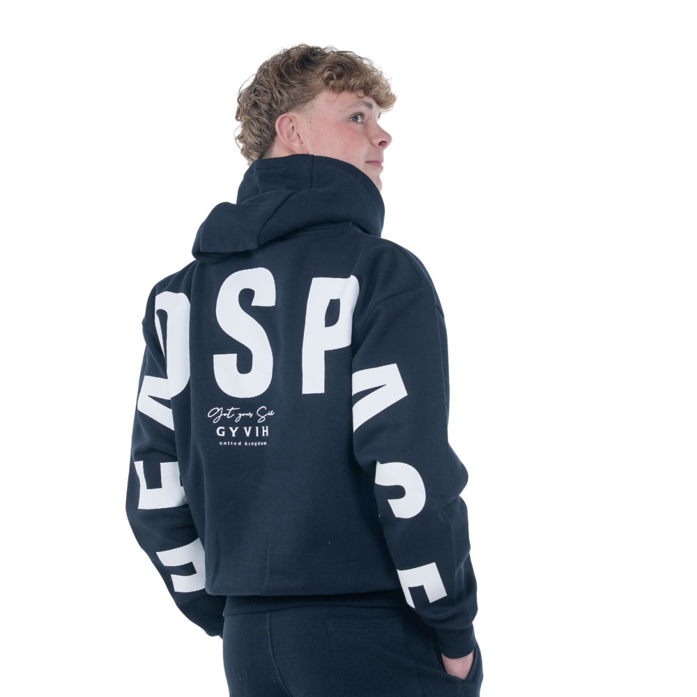 Signature Hoodie | Got Your Six Headspace | Mental Health Hoodie | Navy Blue