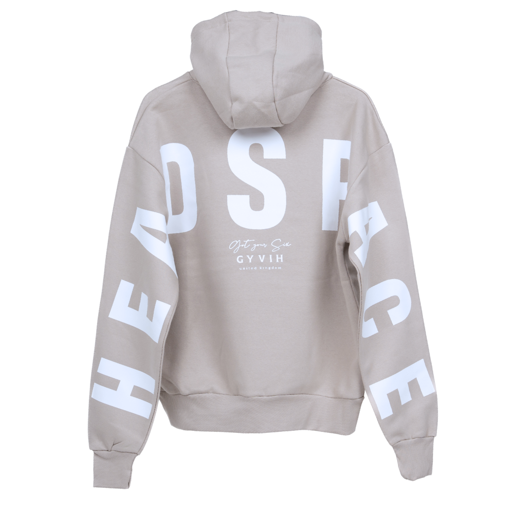 Signature Hoodie | Got Your Six Headspace | Mental Health Hoodie | Natural Stone