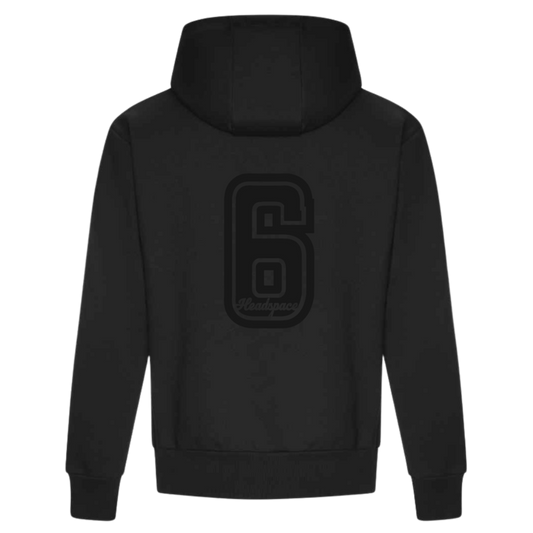 Six Hoodie | Mental Health Hoodie | Black