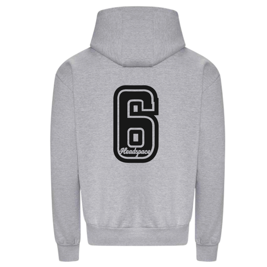 Six Hoodie | Mental Health Hoodie | Light Grey