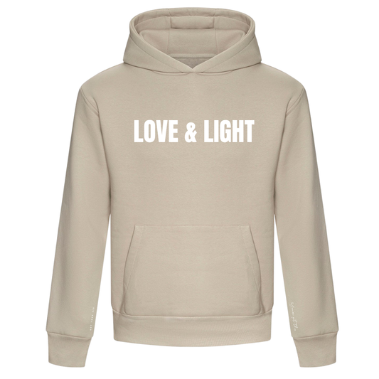 SPECIAL EDITION | Valentines Hoodie | Love & Light | Stone