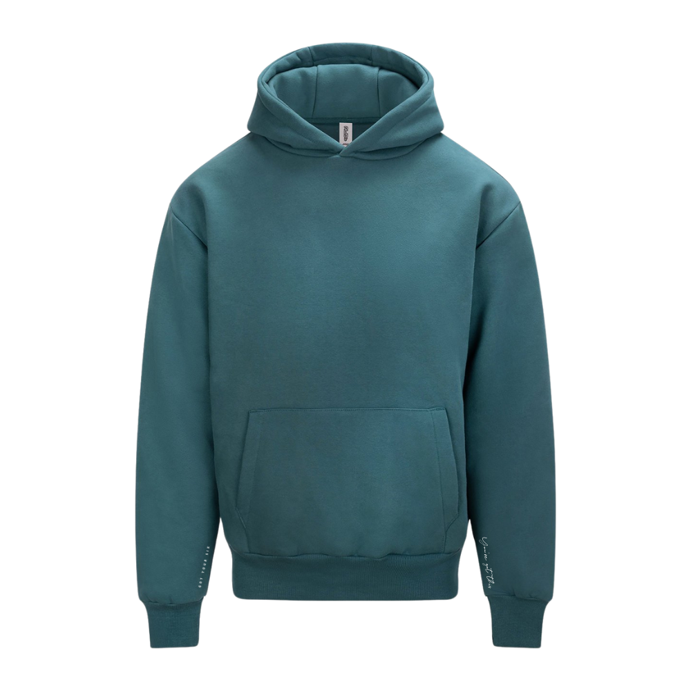 Strength Collection | Breathe Hydrate Repeat Hoodie | Teal