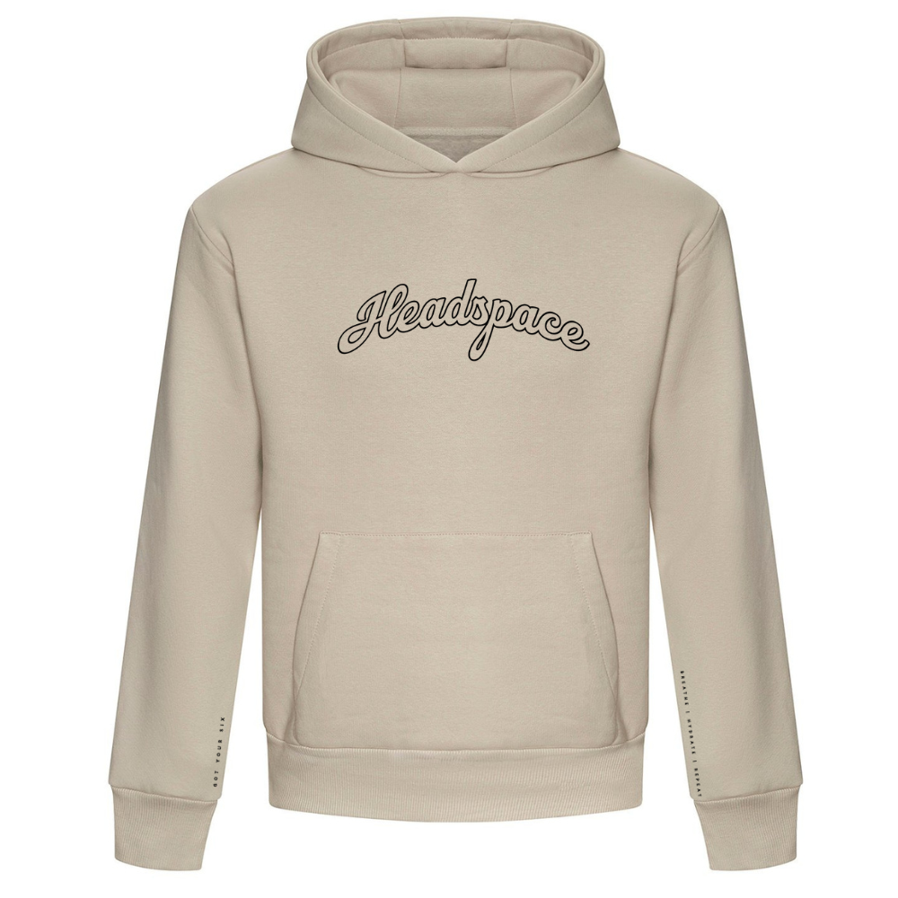 Selfie Hoodie | Headspace | Mental Health Hoodie | Natural Stone