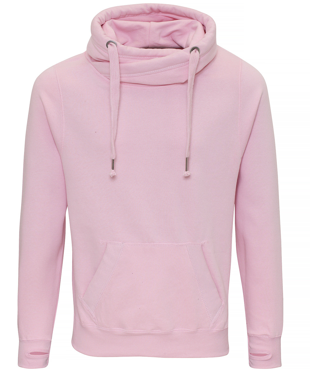 Plain Cross Neck Hoodie | Heavyweight Any Gender Hoodie | Hoodie