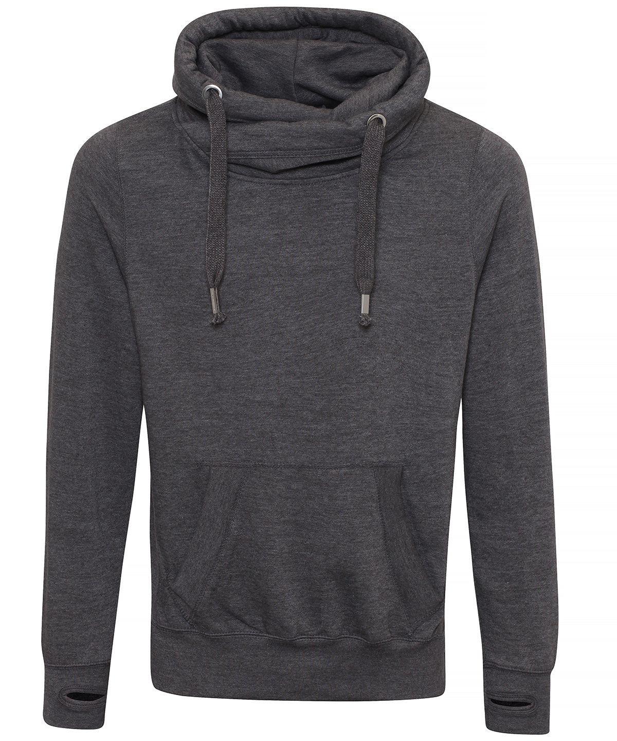 Plain Cross Neck Hoodie | Heavyweight Any Gender Hoodie | Hoodie