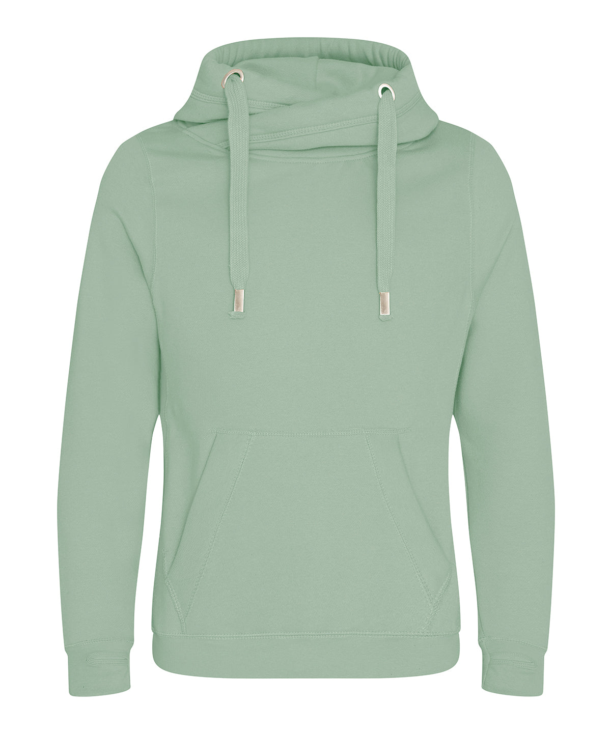 Plain Cross Neck Hoodie | Heavyweight Any Gender Hoodie | Hoodie
