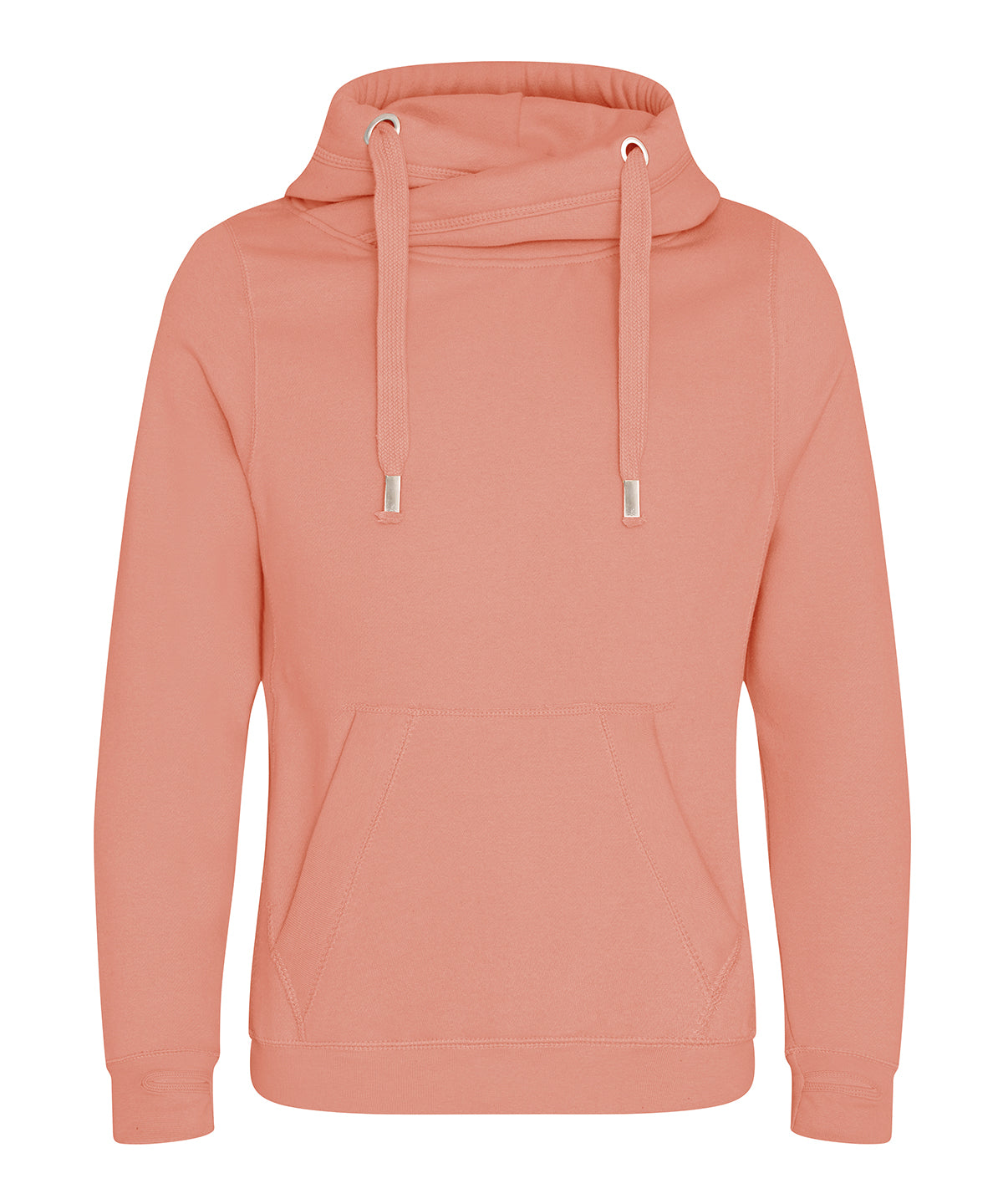 Plain Cross Neck Hoodie | Heavyweight Any Gender Hoodie | Hoodie