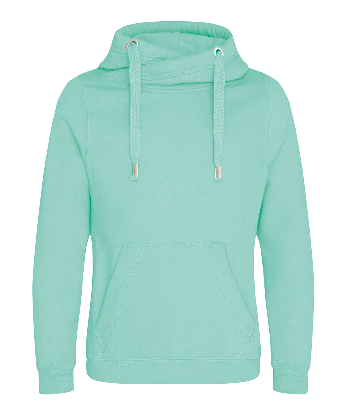 Plain Cross Neck Hoodie | Heavyweight Any Gender Hoodie | Hoodie