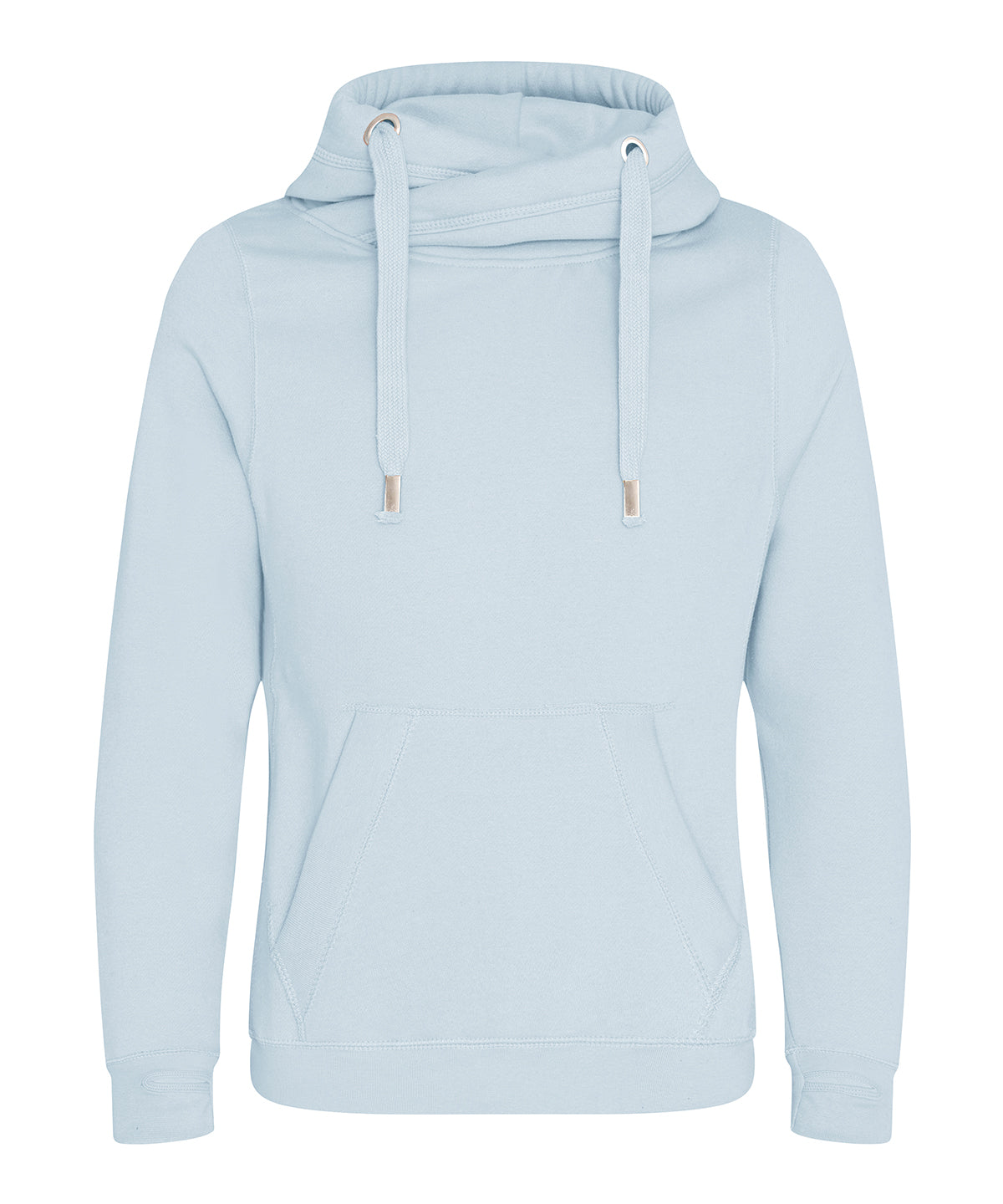 Plain Cross Neck Hoodie | Heavyweight Any Gender Hoodie | Hoodie