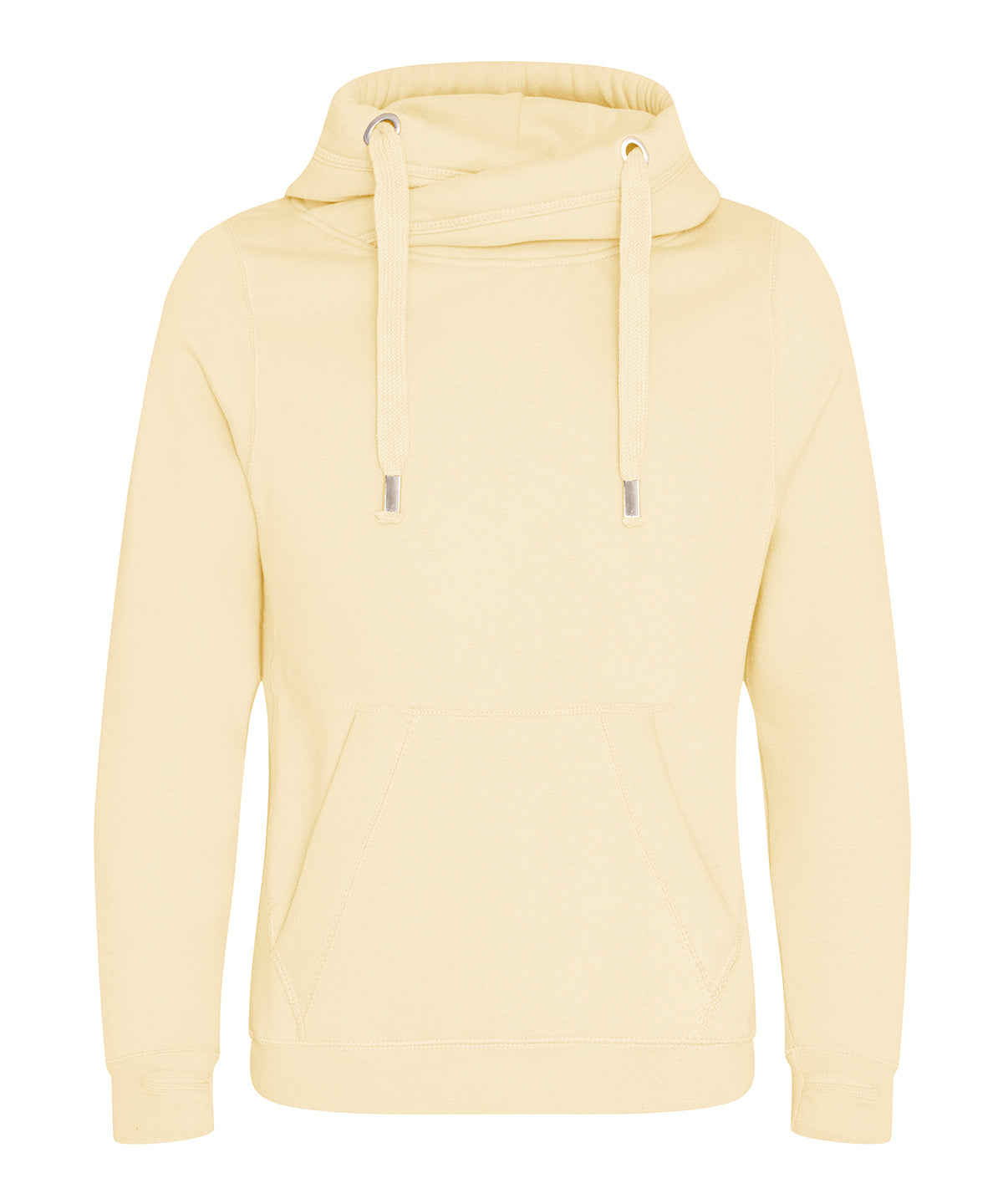 Plain Cross Neck Hoodie | Heavyweight Any Gender Hoodie | Hoodie